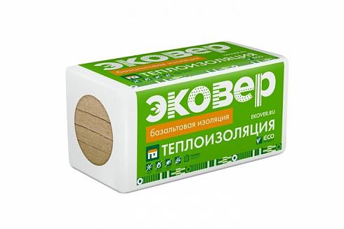 ЭКОВЕР ЛАЙТ 45 кг/м³ 1000*600*50 мм (12 шт)